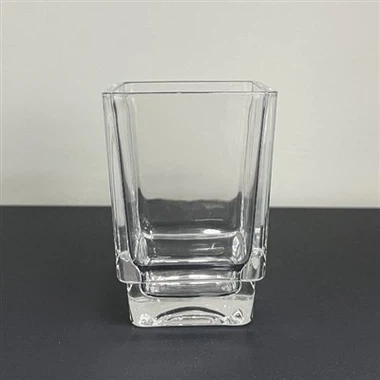 Kvadrātveida stikla zobu sukas turētājs